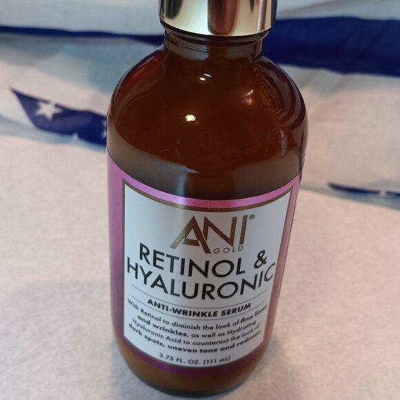 Anigold Retinol Hyaluronic Anti Wrinkle serum New! - Picture 1 of 2